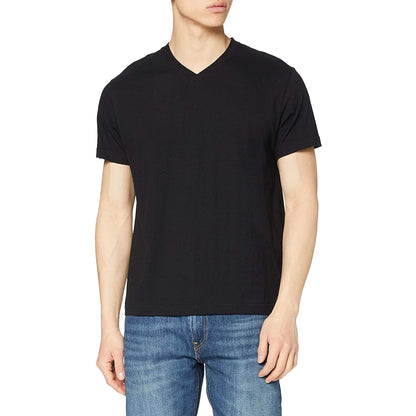 Black Opal - Back - Stedman Mens Classic V Neck Tee