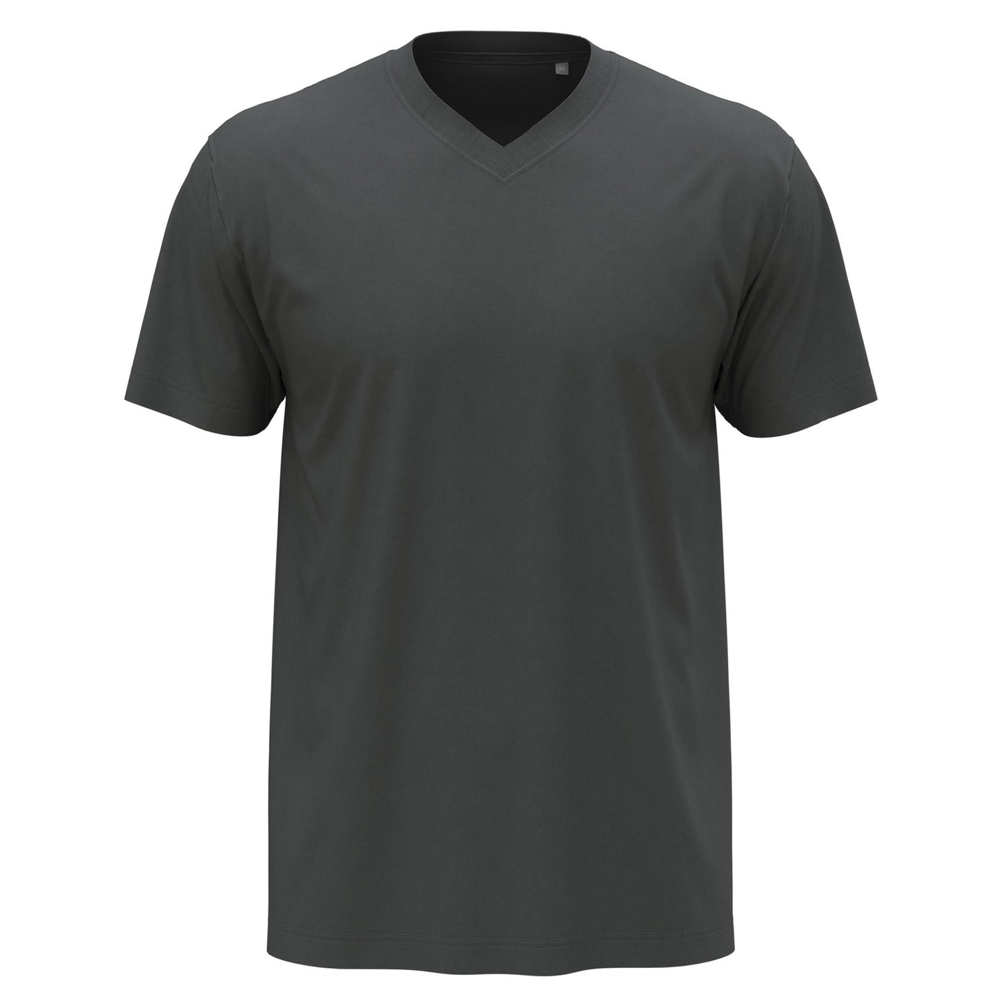 Slate Grey - Front - Stedman Mens Classic V Neck Tee