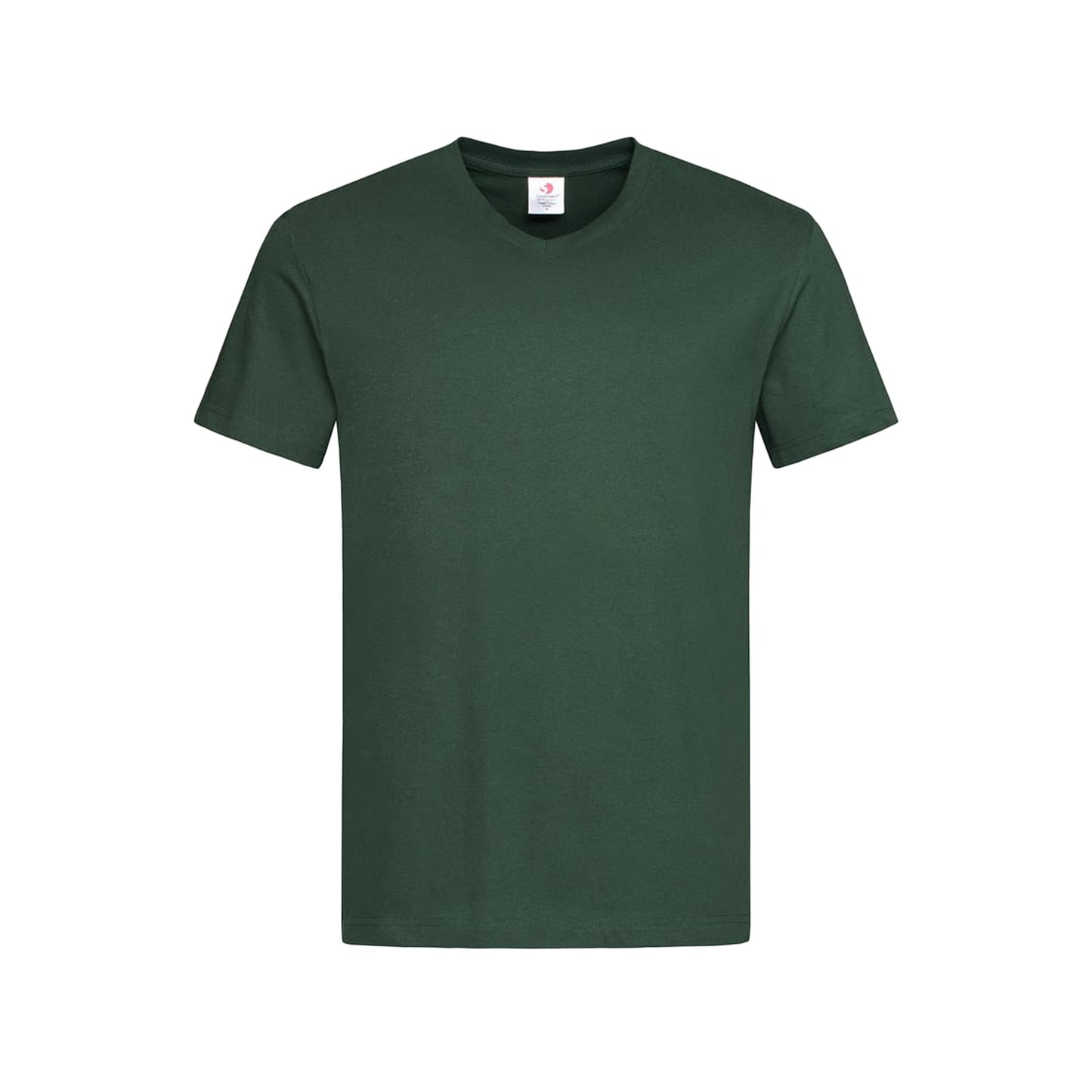Bottle - Front - Stedman Mens Classic V Neck Tee