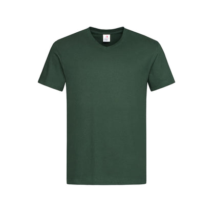 Bottle - Front - Stedman Mens Classic V Neck Tee