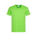 Kiwi Green - Front - Stedman Mens Classic V Neck Tee
