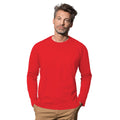 Scarlet Red - Back - Stedman Mens Classic Long Sleeved Tee