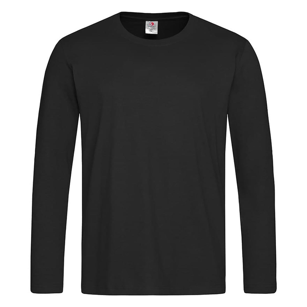 Black Opal - Front - Stedman Mens Classic Long Sleeved Tee