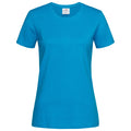 Ocean Blue - Front - Stedman Womens-Ladies Classic Tee