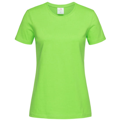 Kiwi Green - Front - Stedman Womens-Ladies Classic Tee