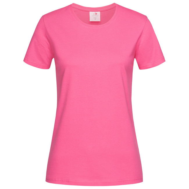 Sweet Pink - Front - Stedman Womens-Ladies Classic Tee