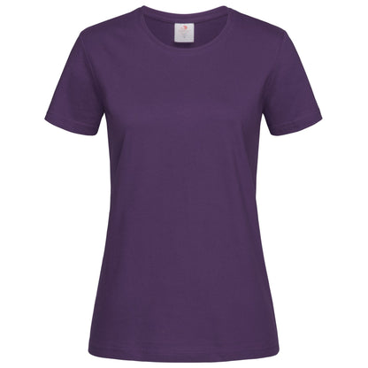 Deep Berry - Front - Stedman Womens-Ladies Classic Tee