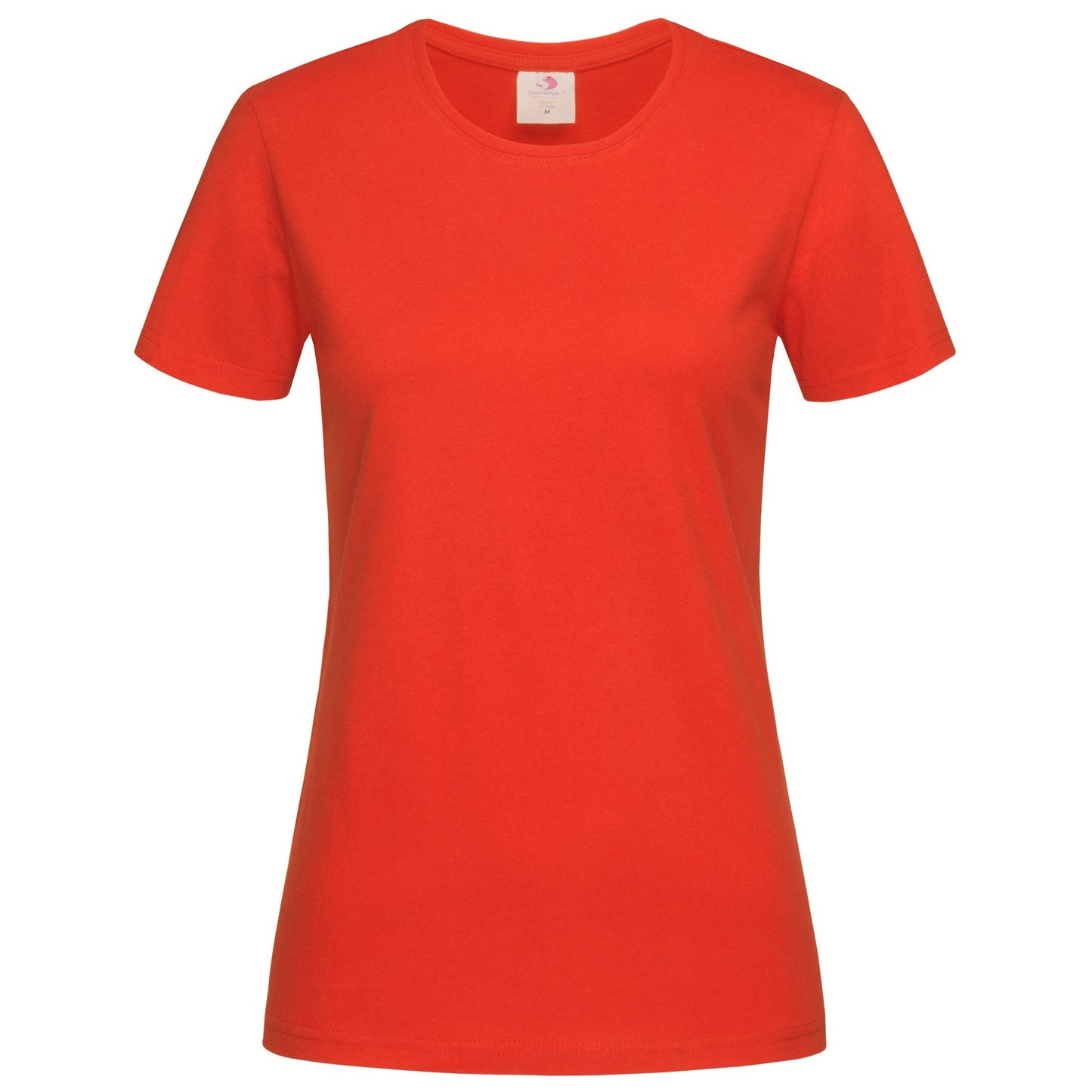 Brilliant Orange - Front - Stedman Womens-Ladies Classic Tee