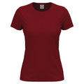 Bordeaux - Front - Stedman Womens-Ladies Classic Tee