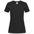 Black Opal - Front - Stedman Womens-Ladies Classic Tee