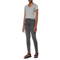 Heather Grey - Back - Stedman Womens-Ladies Classic V Neck Tee