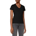 Black Opal - Back - Stedman Womens-Ladies Classic V Neck Tee