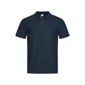 Blue Midnight - Front - Stedman Mens Cotton Polo