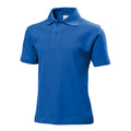 Bright Royal - Front - Stedman Childrens-Kids Cotton Polo