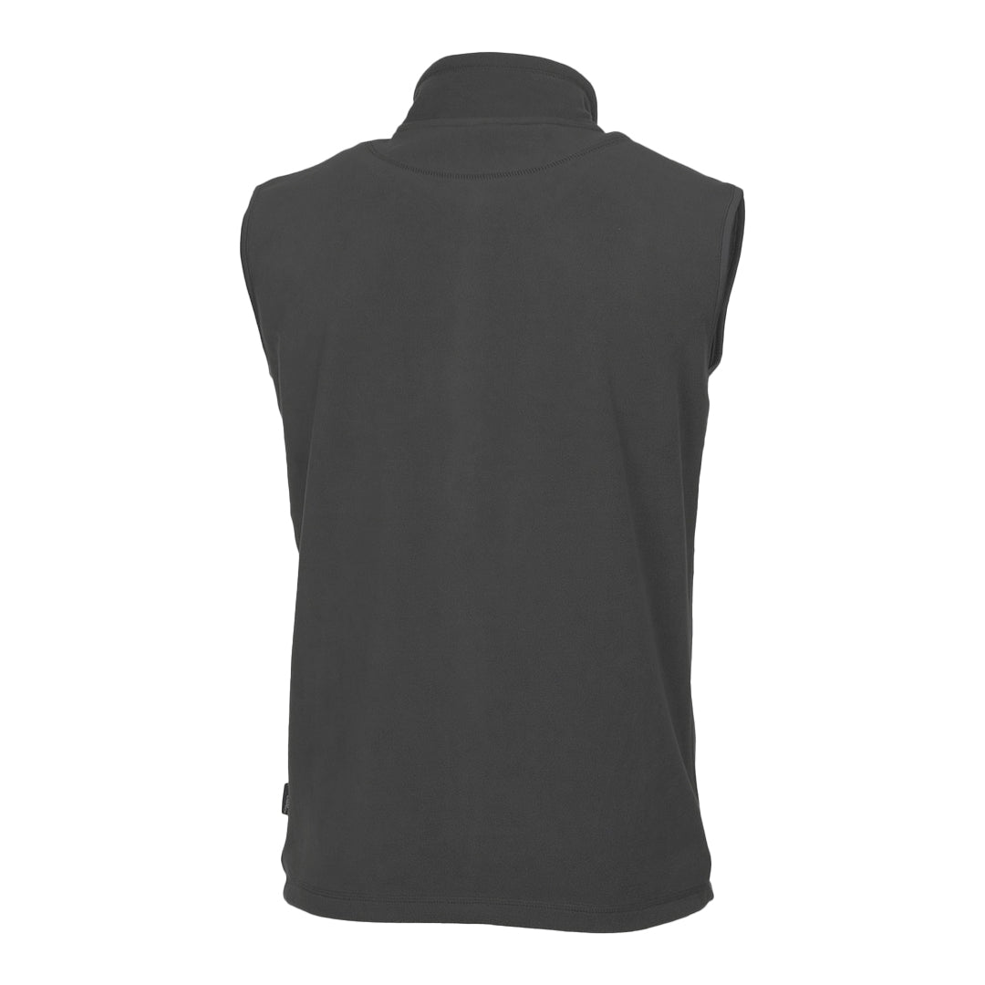Grey Steel - Side - Stedman Mens Active Fleece Gilet
