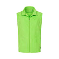 Kiwi Green - Front - Stedman Mens Active Fleece Gilet