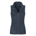 Blue Midnight - Front - Stedman Womens-Ladies Active Fleece Gilet