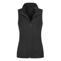 Black Opal - Front - Stedman Womens-Ladies Active Fleece Gilet