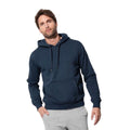 Blue Midnight - Back - Stedman Mens Active Sweat Hoody