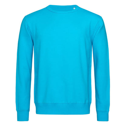 Hawaii Blue - Front - Stedman Mens Active Sweatshirt
