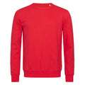 Crimson Red - Front - Stedman Mens Active Sweatshirt