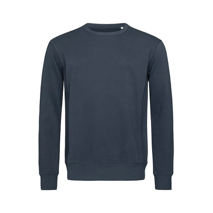 Blue Midnight - Front - Stedman Mens Active Sweatshirt
