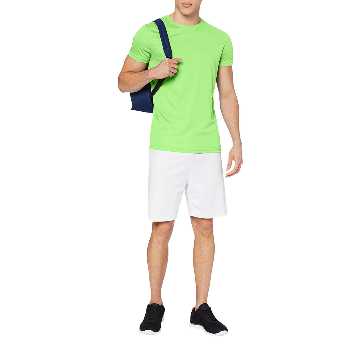 Kiwi Green - Side - Stedman Mens Active Sports Tee