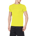 Cyber Yellow - Back - Stedman Mens Active Sports Tee