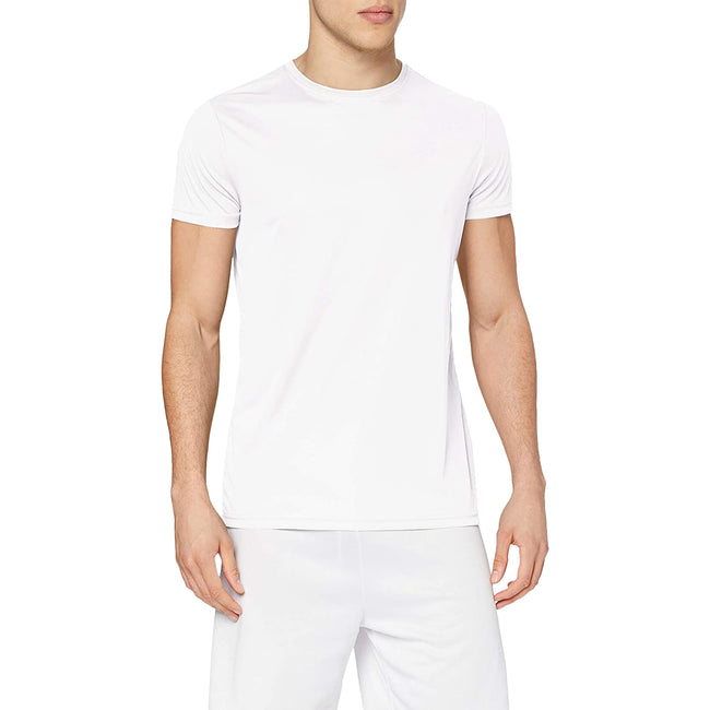 White - Side - Stedman Mens Active Sports Tee