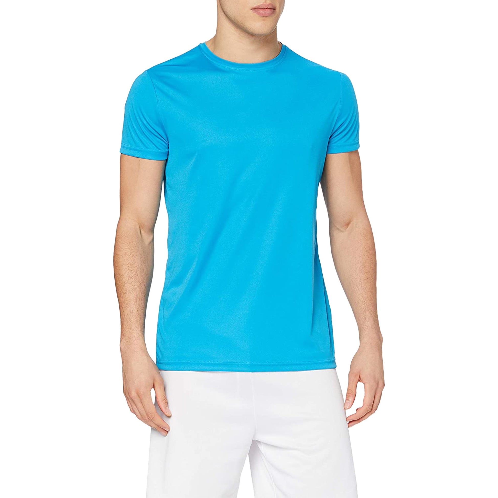 Hawaii Blue - Side - Stedman Mens Active Sports Tee