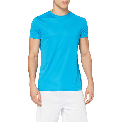 Hawaii Blue - Side - Stedman Mens Active Sports Tee