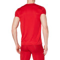 Crimson Red - Side - Stedman Mens Active Sports Tee