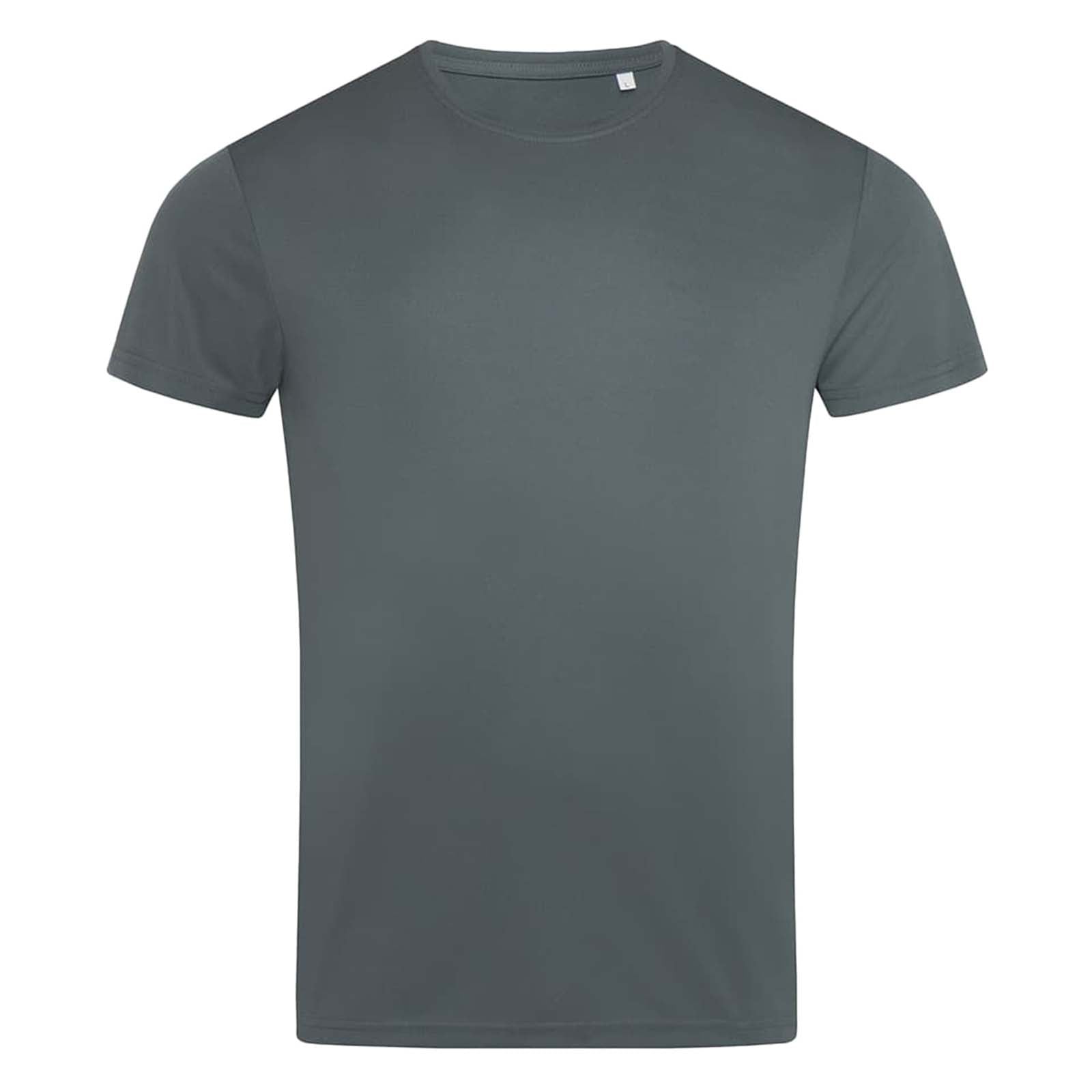 Granite Grey - Side - Stedman Mens Active Sports Tee