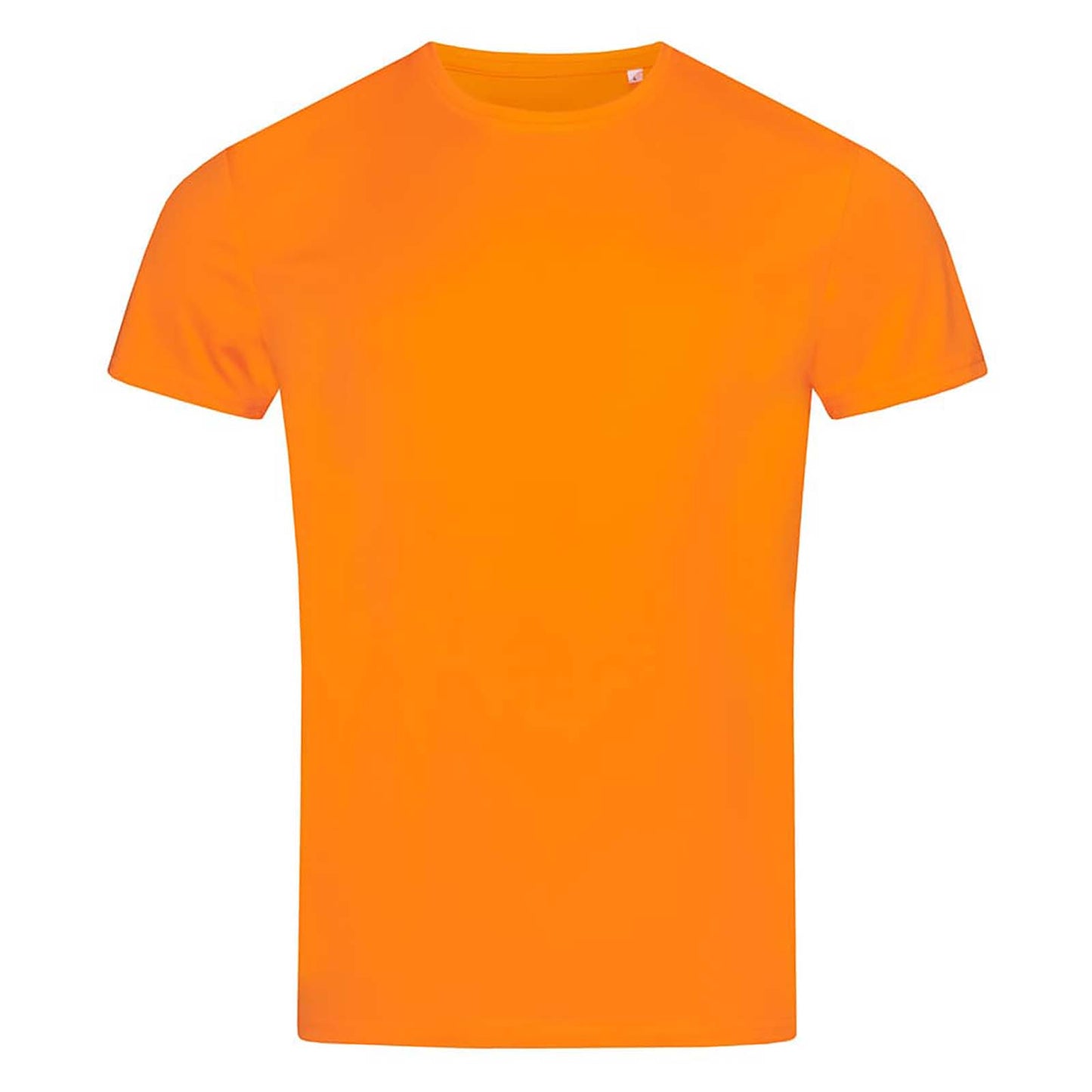 Cyber Orange - Front - Stedman Mens Active Sports Tee