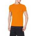 Cyber Orange - Back - Stedman Mens Active Sports Tee