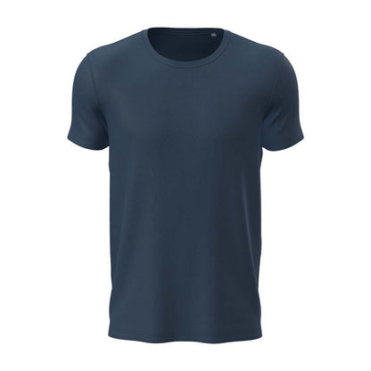 Navy - Front - Stedman Mens Active Sports Tee