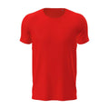 Scarlet Red - Front - Stedman Mens Active Sports Tee