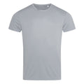 Silver Grey - Front - Stedman Mens Active Sports Tee