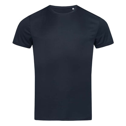 Blue Midnight - Front - Stedman Mens Active Sports Tee