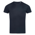 Blue Midnight - Front - Stedman Mens Active Sports Tee