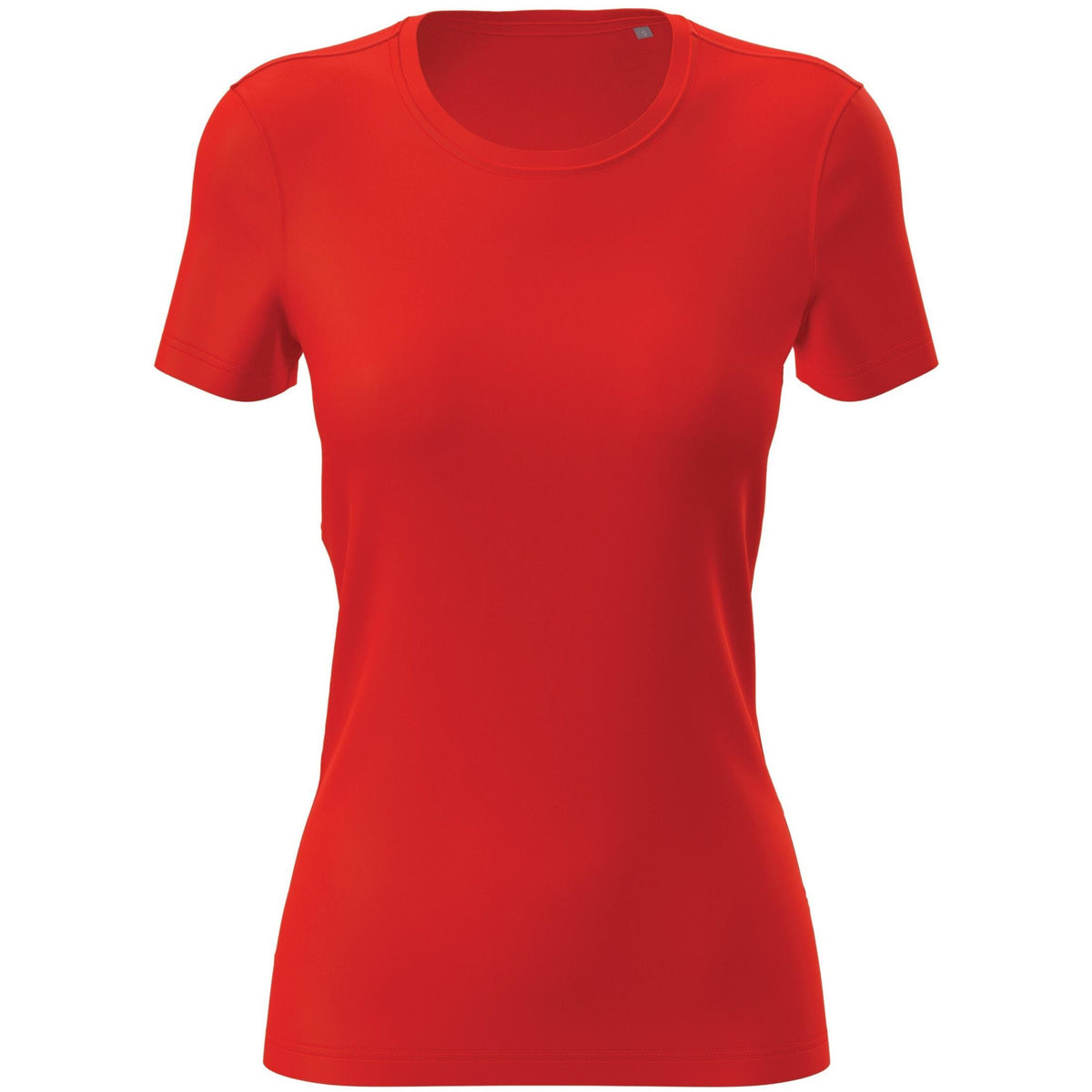 Scarlet Red - Front - Stedman Womens-Ladies Active Sports Tee
