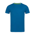 King Blue - Front - Stedman Mens Set In Mesh T-Shirt