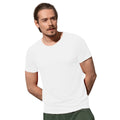 White - Back - Stedman Mens Active Raglan Mesh T-Shirt