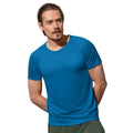 King Blue - Back - Stedman Mens Active Raglan Mesh T-Shirt