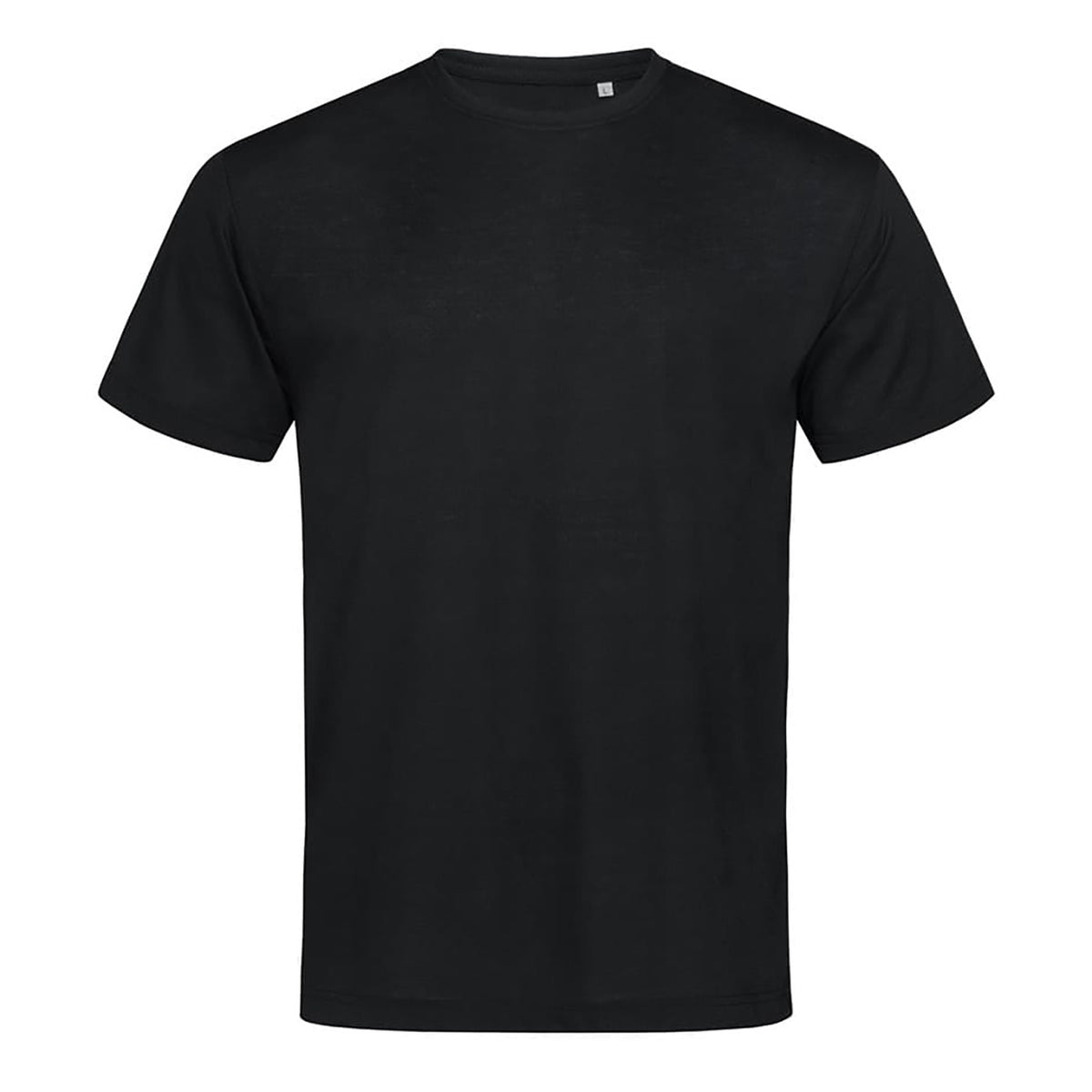 Black Opal - Front - Stedman Mens Active Cotton Touch Tee