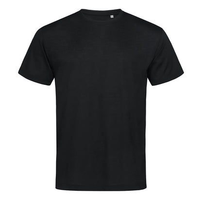Black Opal - Front - Stedman Mens Active Cotton Touch Tee