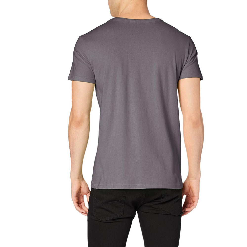 Slate Grey - Side - Stedman Mens Stars Ben Crew Neck Tee