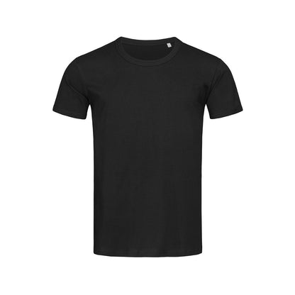 Black Opal - Front - Stedman Mens Stars Ben Crew Neck Tee