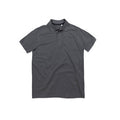 Slate Grey - Front - Stedman Stars Mens Harper Cotton Polo