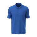 Bright Royal - Front - Stedman Stars Mens Harper Cotton Polo